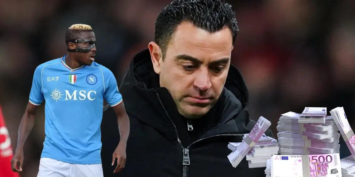 Napoli ya tiene a Osimhen, el nuevo goleador que fichó para arruinar a Barça