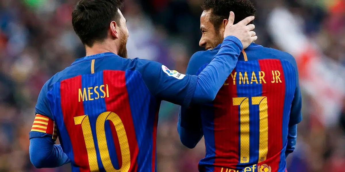 Neymar invita a Messi a ganarle en la final de la Copa América.