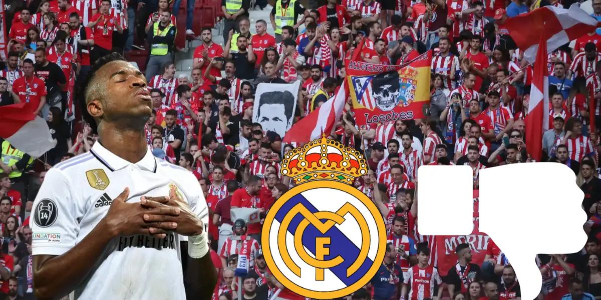 Ni Vinicius ni Bellingham, el jugador del Madrid que más pitó la afición del Atl