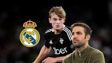 Nico Paz - Cesc Fábregas (Foto: X)