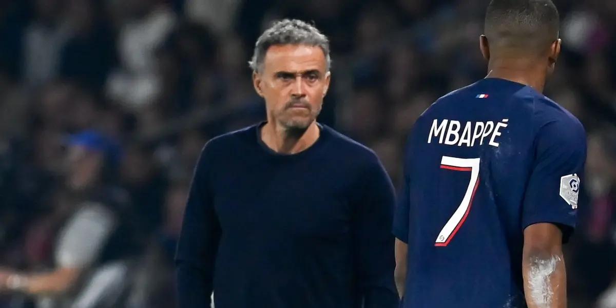 No es su pase al Madrid, el motivo por el que Luis Enrique y Mbappé no se llevan