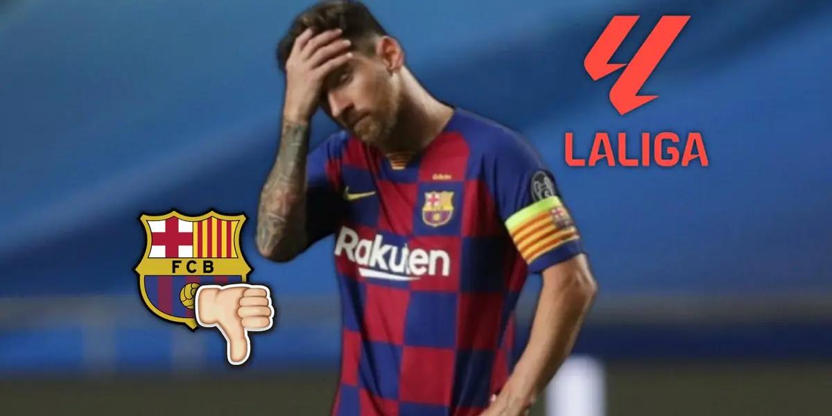 No tiene lugar en el conjunto catalán y su destino para la próxima temporada estaría en España.