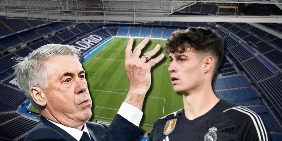 Para que Kepa se despeche en el Madrid y se vaya, la decisión que tomó Ancelotti