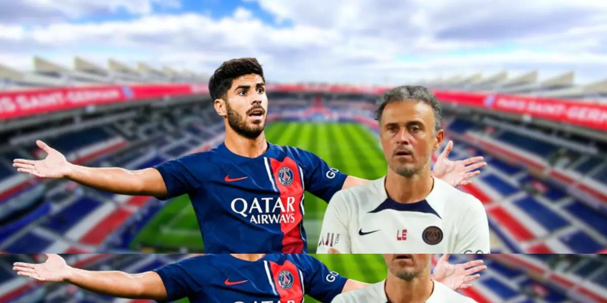 Parecía que iba a tener más lugar bajo el mando de Luis Enrique pero eso está cambiando y no gusta nada al ex Madrid