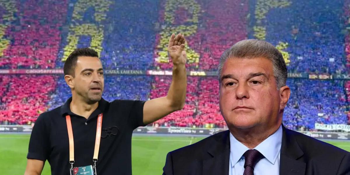 Pese a ser humillado, Xavi llegó a Barcelona y encaró a Laporta con este pedido