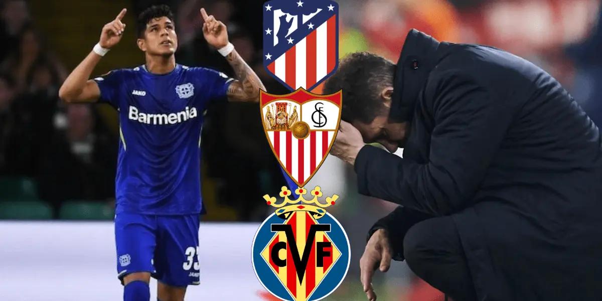 Piero Hincapié le dio una verdadero lección a Simeone y a todos los equipos detrás de sus pasos.