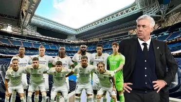 Plantilla Real Madrid y Ancelotti