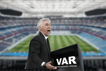 Primera polémica de la jornada en el Santiago Bernabéu, donde el cuadro blanco defiende el liderato de LaLiga