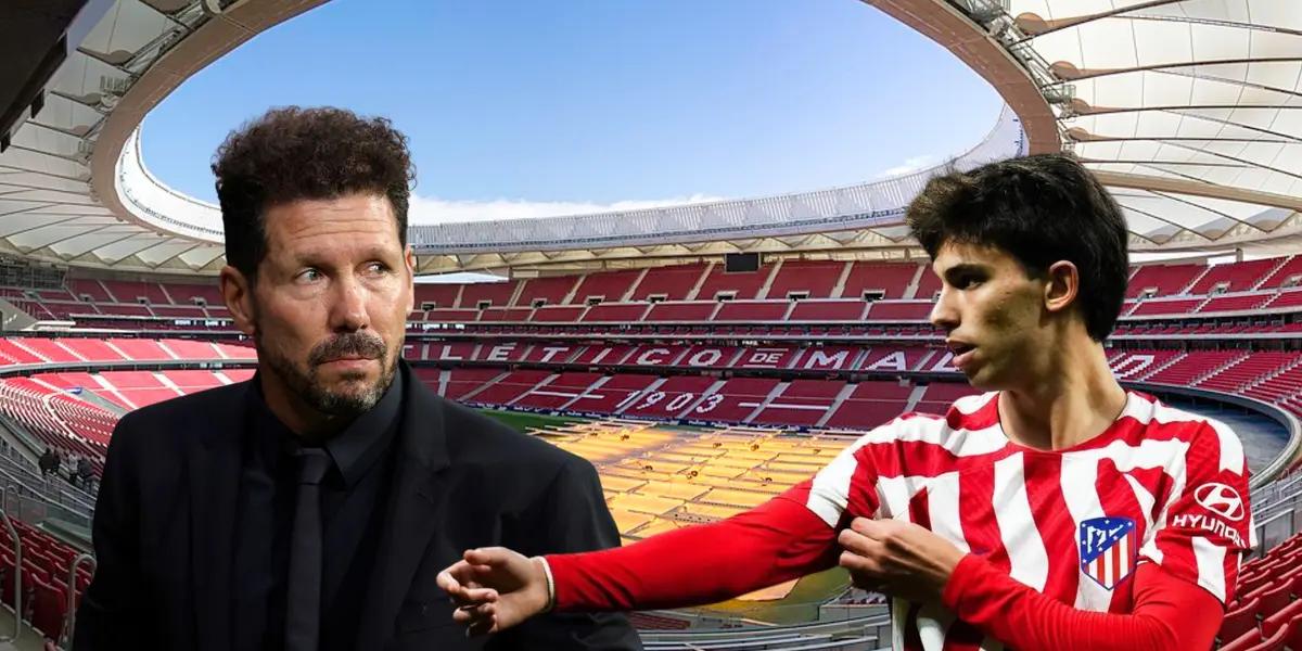 Primero lo echó de Atleti y ahora esto dijo Simeone de Félix antes de enfrentarlo