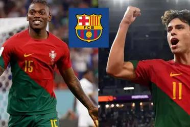 Rafael Leao es quizás el futbolista más desequilibrante del mundial y el Barza ya tiene tiene pensado ofrecer una millonada por él.