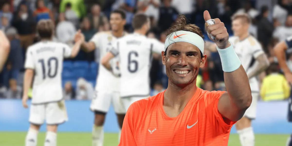 Rafael Nadal habló de mucho fútbol en una entrevista y eligió a su primer fichaje si fuese presidente de Real Madrid