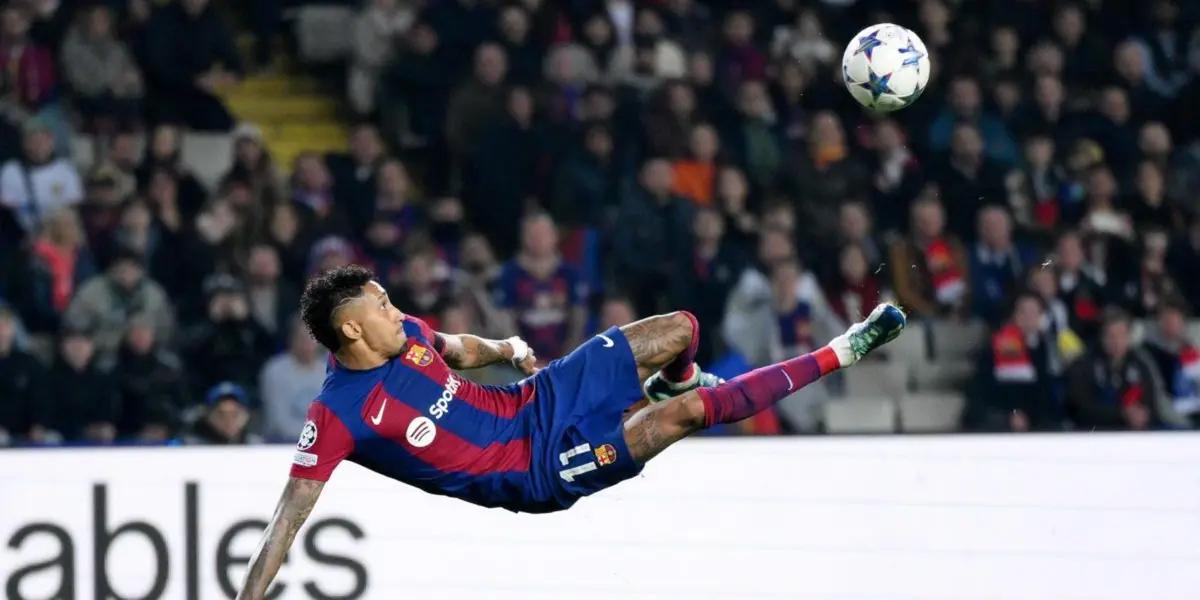 Raphinha, la perla brasileña, hizo un gran partido contra el Alavés y dejó un regate histórico