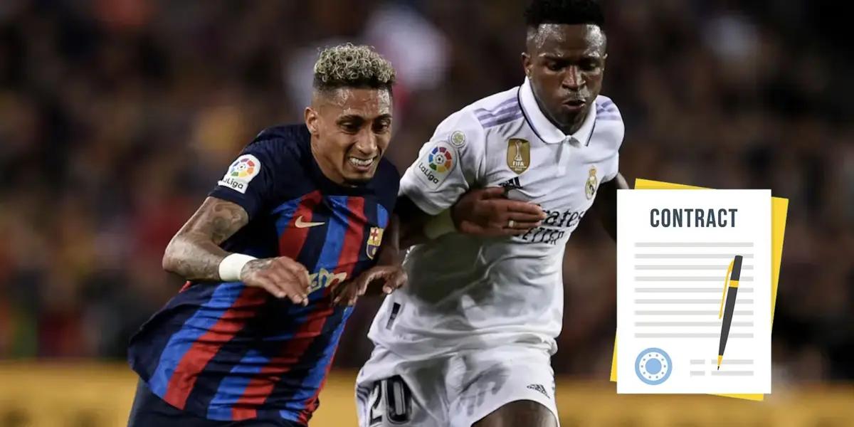 Raphinha - Vinicius Jr. (Foto: La Liga)