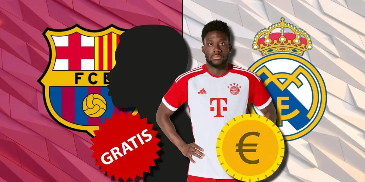 Real Madrid quiere pagar hasta 50 millones por Alphonso Davies, en cambio el FC Barcelona se llevará a una de las estrellas del Bayern gratis