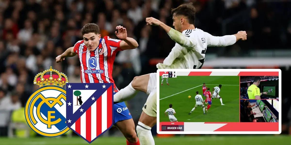 Real Madrid vs Atlético de Madrid (Foto: X)