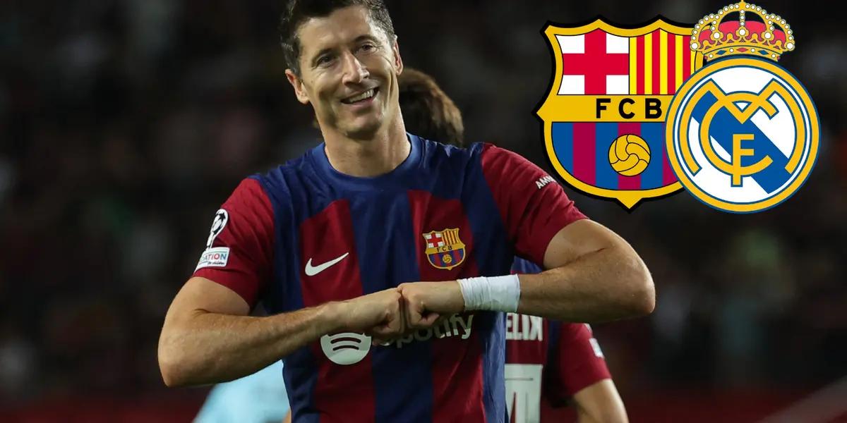 Robert Lewandoeski, goleador en el Clásico