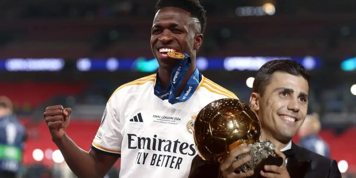 Rodri - Vinicius Jr. (Foto: Real Madrid)