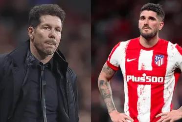 Rodrigo De Paul con un pie y medio afuera