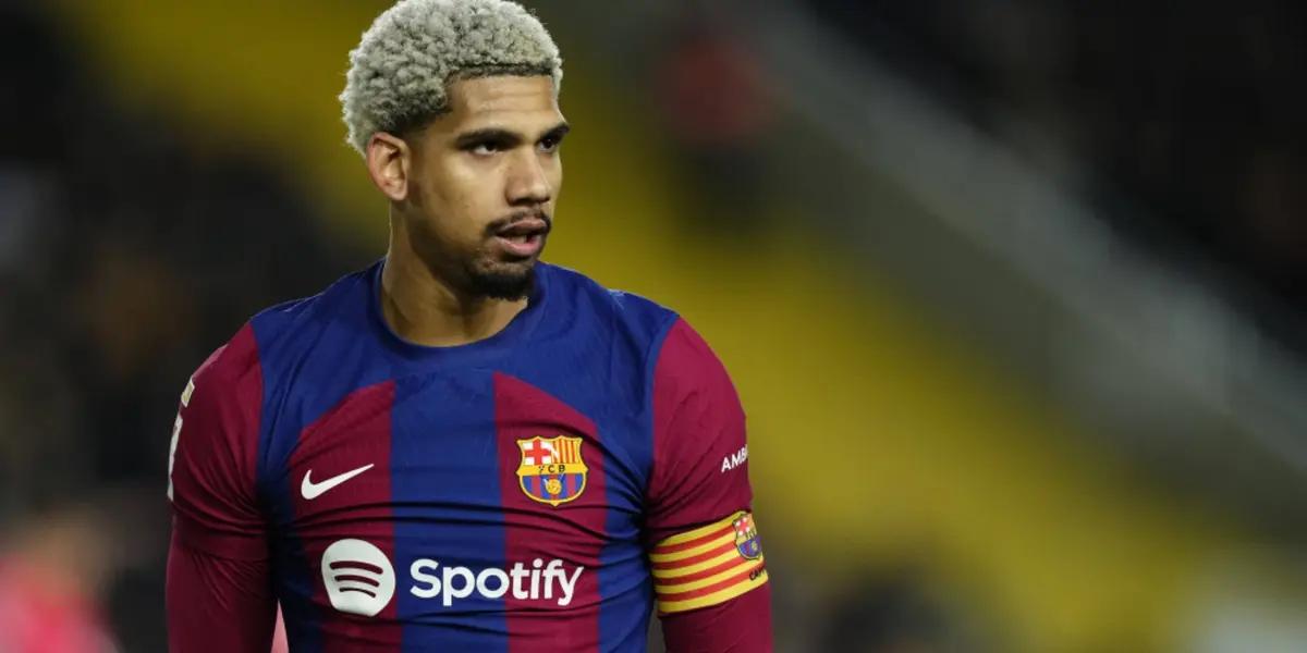 Ronald Araújo, jugador del FC Barcelona