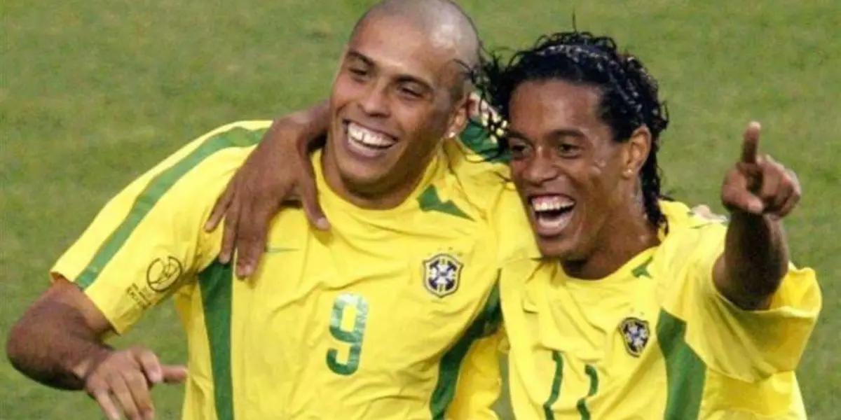 Ronaldinho sigue desparramando magia y mira el golazo que hizo, mientras Ronaldo ya no tiene las mismas habilidades que antes