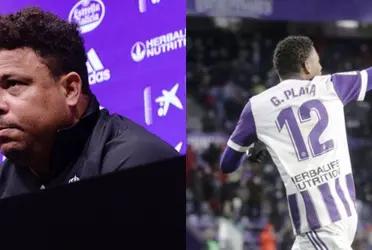 Ronaldo Nazário habría gastado 8 millones de euros en Gonzalo Plata porque ve en el extremo ecuatoriano una inversión. Si este hace un buen Mundial en Qatar su cotización podría elevarse a una cifra de entre 40 y 50 millones de euros.