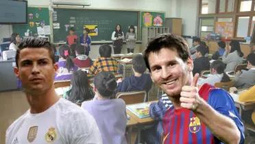 Se cruzó feo con Cristiano, ahora propone crear 1 materia escolar llamada Messi