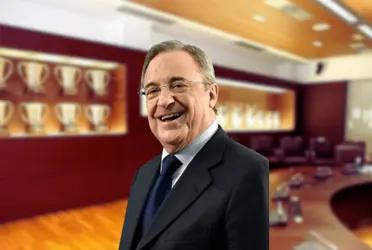 Se dio un divertido momento mientras el presidente del Real Madrid daba su discurso