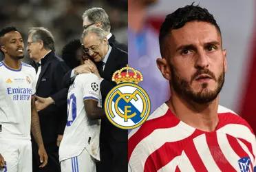 Se habría conocido la verdadera razón por la que el Real Madrid no felicitó a Koke por el ser el futbolista con más presencias en el Aleti.