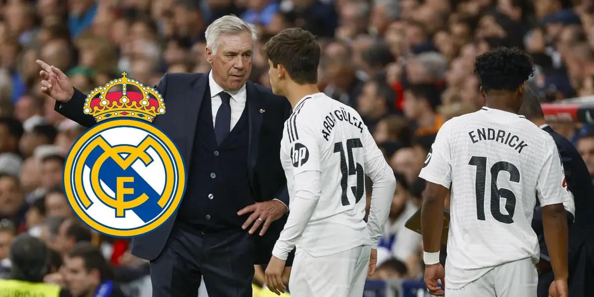 Según publica Bild, el club blanco querría ceder a Endrick y Arda Güler este verano