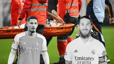 Sergio Ramos - William Saliba (Foto: Real Madrid)