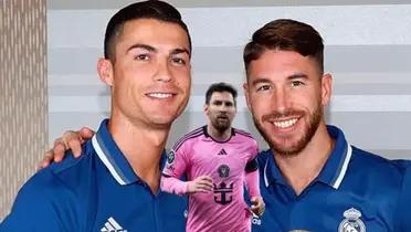 Sergio Ramos y Cristiano Ronaldo