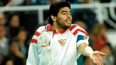 Sería su última temporada en Europa así le fue a Diego Maradona con el Sevilla