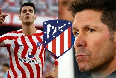 SI al Atlético de Madrid hace esto, Álvaro Morata accederá a quedarse