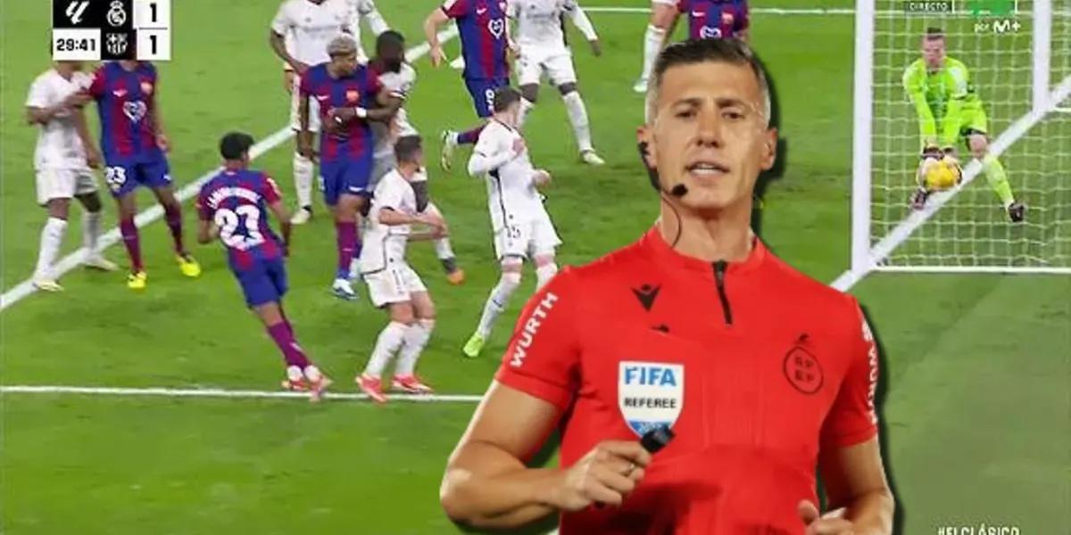 Soto Grado, referí del cotejo entre Real Madrid y FC Barcelona