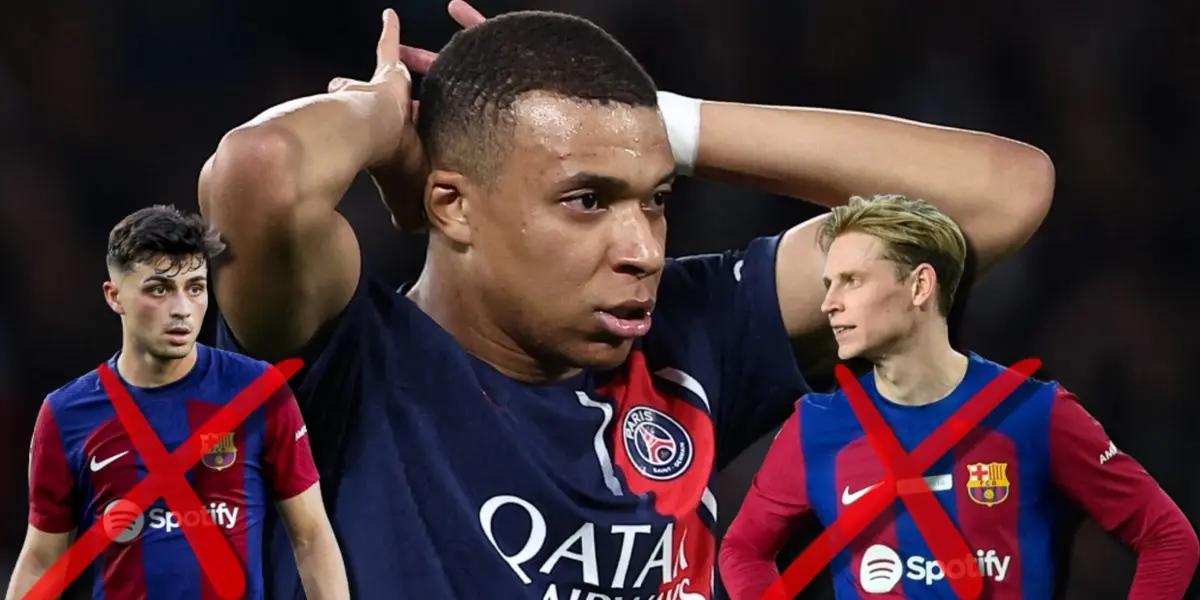 Teniendo a De Jong y Pedri, el jugador que pondría Xavi para frenar a Mbappé