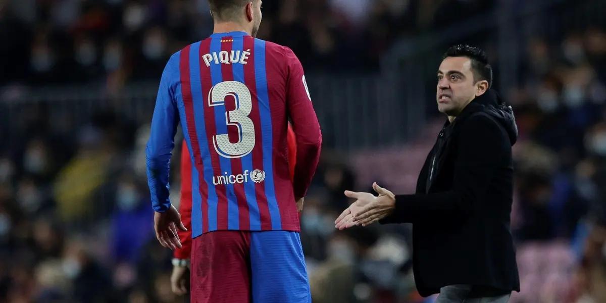 Tras confirmarse el retiro de Gerard Piqué, se confirmó una promesa a la cuál Xavi le falló como entre