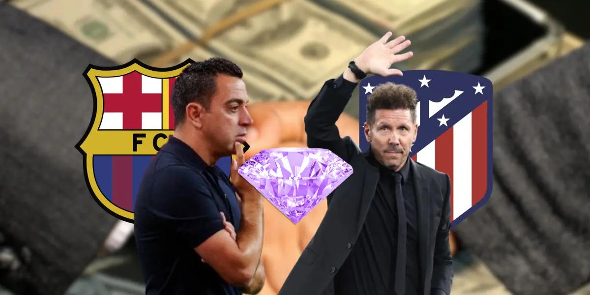 Vale 6 millones y juega en Inglaterra, la joya por la que pelean Xaxi y Simeone