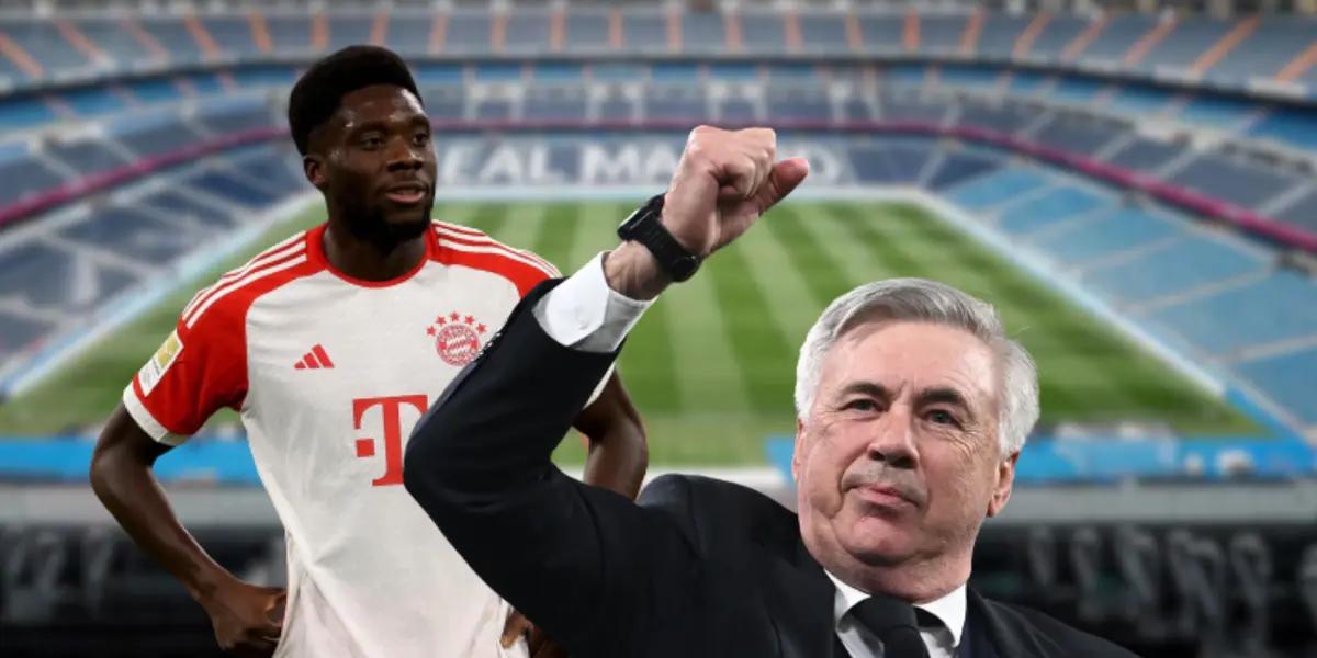 Vale solo 12 millones y llegaría junto a Davies al Madrid, Ancelotti lo espera