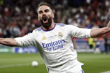 Valencia no se amilanó al Real Madrid, pero Dani Carvajal sorprendió con un golazo al inicio del cotejo