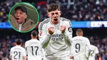 Valverde le dio la victoria al Real Madrid