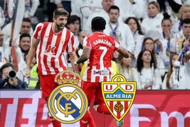 (VIDEO) Almería da el golpe, golazo para el 0-2 ante el Real Madrid