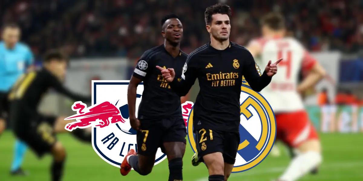 (VIDEO) De otro planeta, Brahim pone el 1 a 0 del Madrid ante el Leipzig