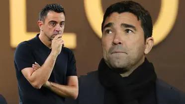 Vieron a Deco con un entrenador sin equipo y creen que puede suceder a Xavi