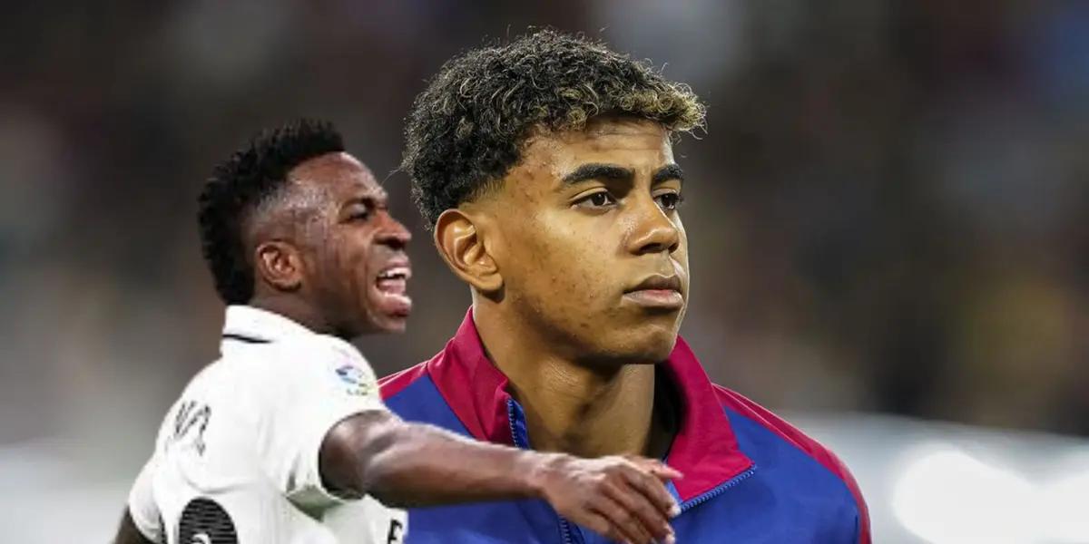 Vinicius Jr. - Lamine Yamal (Foto: X)