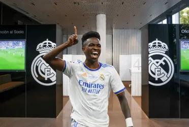 Vinicius tiene todo encaminado para renovar contrato con Real Madrid con una cláusula millonaria