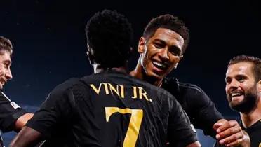 Vinicius y Jude Bellingham, jugadores del Real Madrid