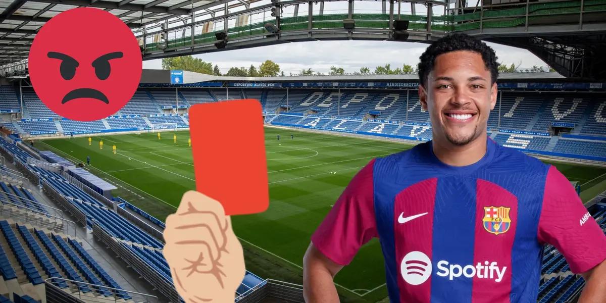 Vitor Roque expulsión