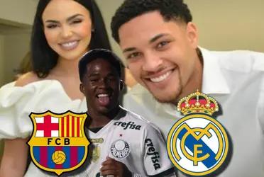 Vítor Roque llegará casado al FC Barcelona, mientras tanto Endrick ha decidido hacer esto en sus vacaciones tras quedar campeón