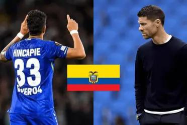 Xabi Alonso quiere que Piero Hincapié trabaje en un aspecto en particular.