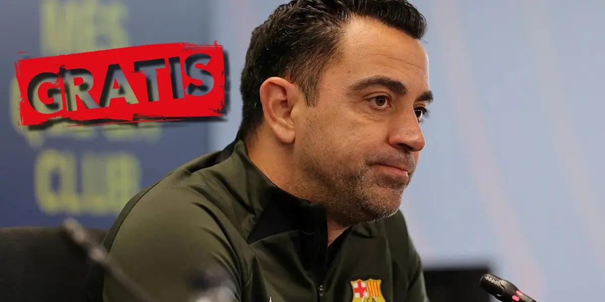 Xavi Hernández, entrenador del FC Barcelona